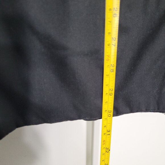 Stradivarius Women's Black Long Sleeve Double Breasted Trench Coats Size Small - Picture 10 of 12